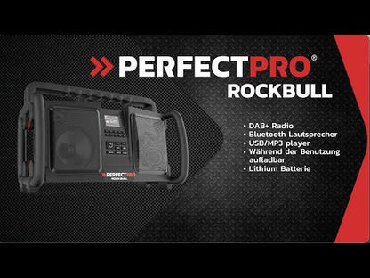 Perfectpro ROCKBULL das Baustellenradio